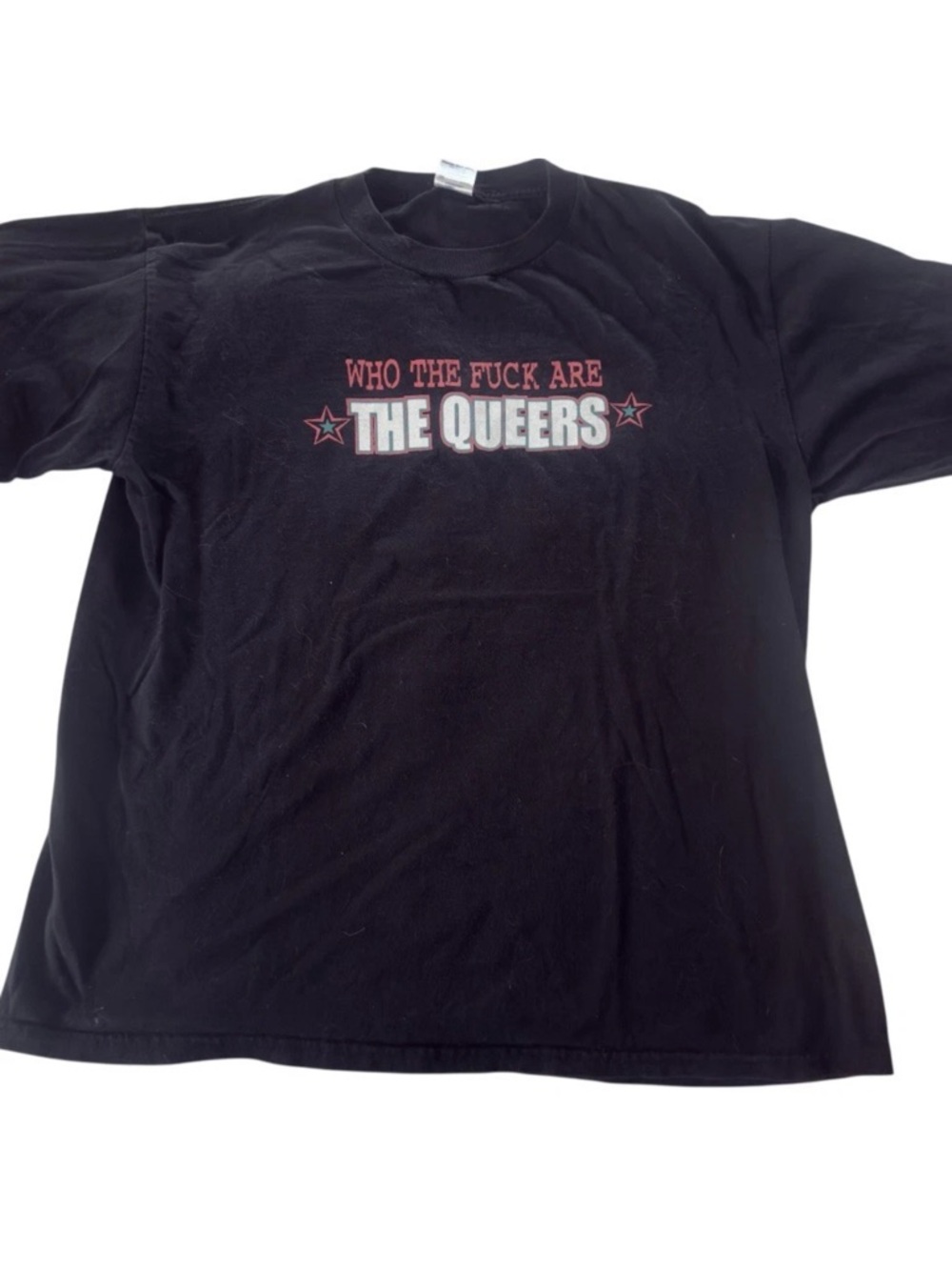 1990’s Who The F*ck Are The Queers Punk Rock Long Sleeved Tshirt Hopeless, Large